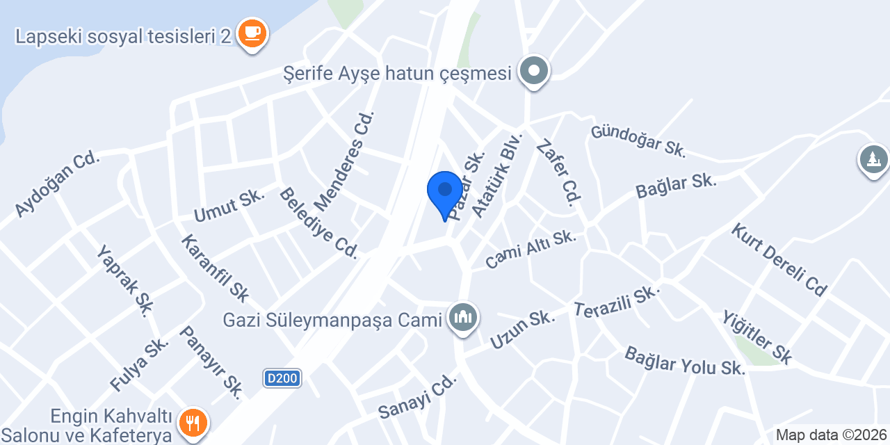 Aydın Elektrik konumu
