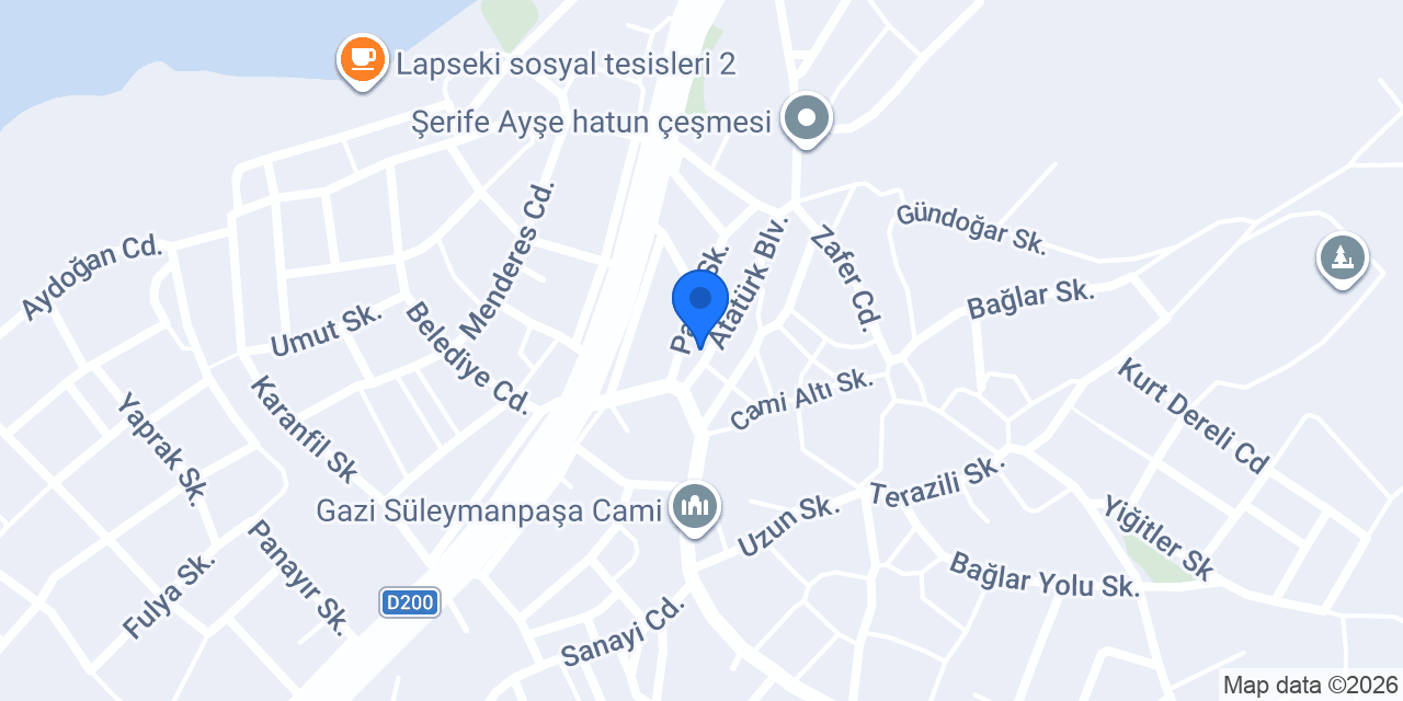 Yekta Hair Studio konumu