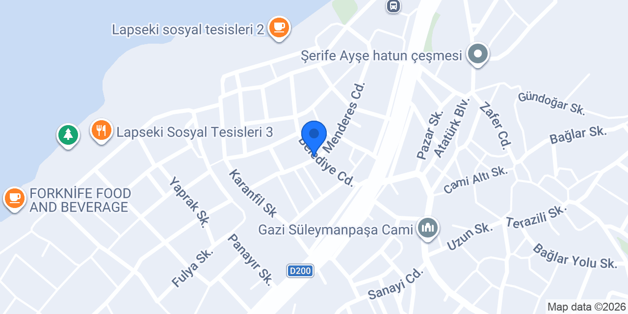 HATİPOĞULLARI Yakut İnş Emlak konumu