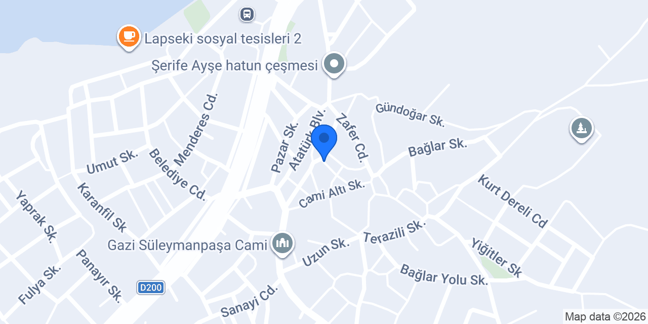 Nail Alüminyum yapı Grubu konumu