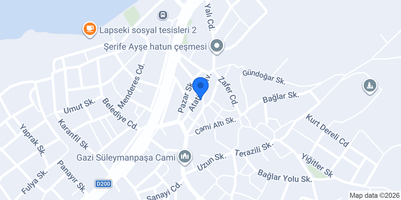 ÇINAR ALTI HACI OĞLU KONYA PİDE KEBAP LAHMACUN SALONU konumu