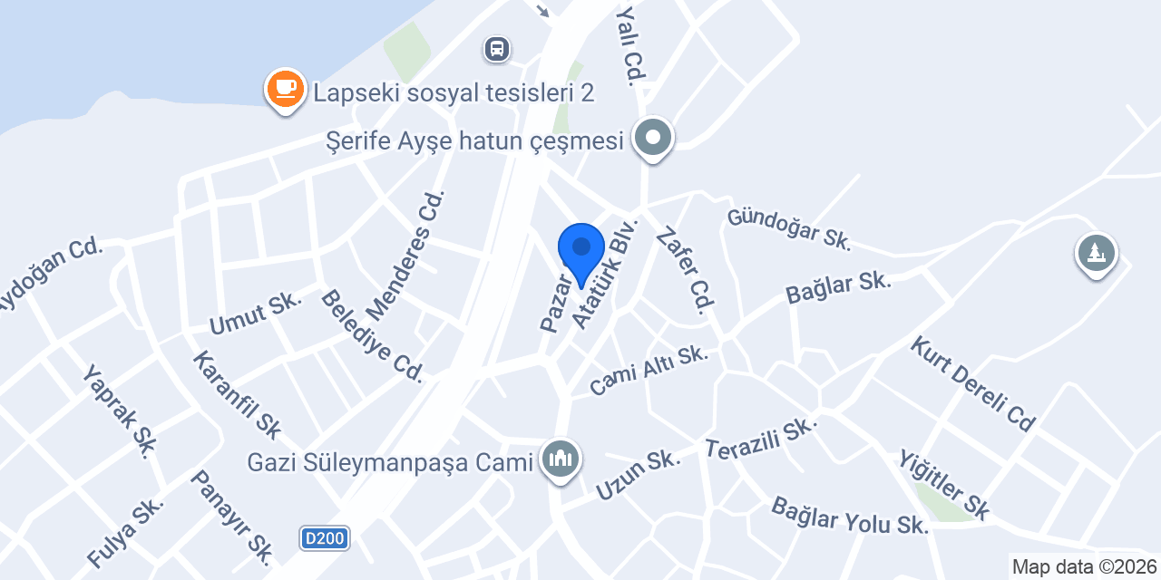 Emek Alüminyum konumu