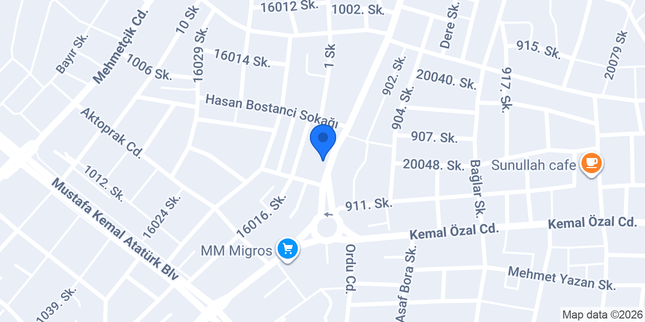 Pak Medikal Bandırma konumu