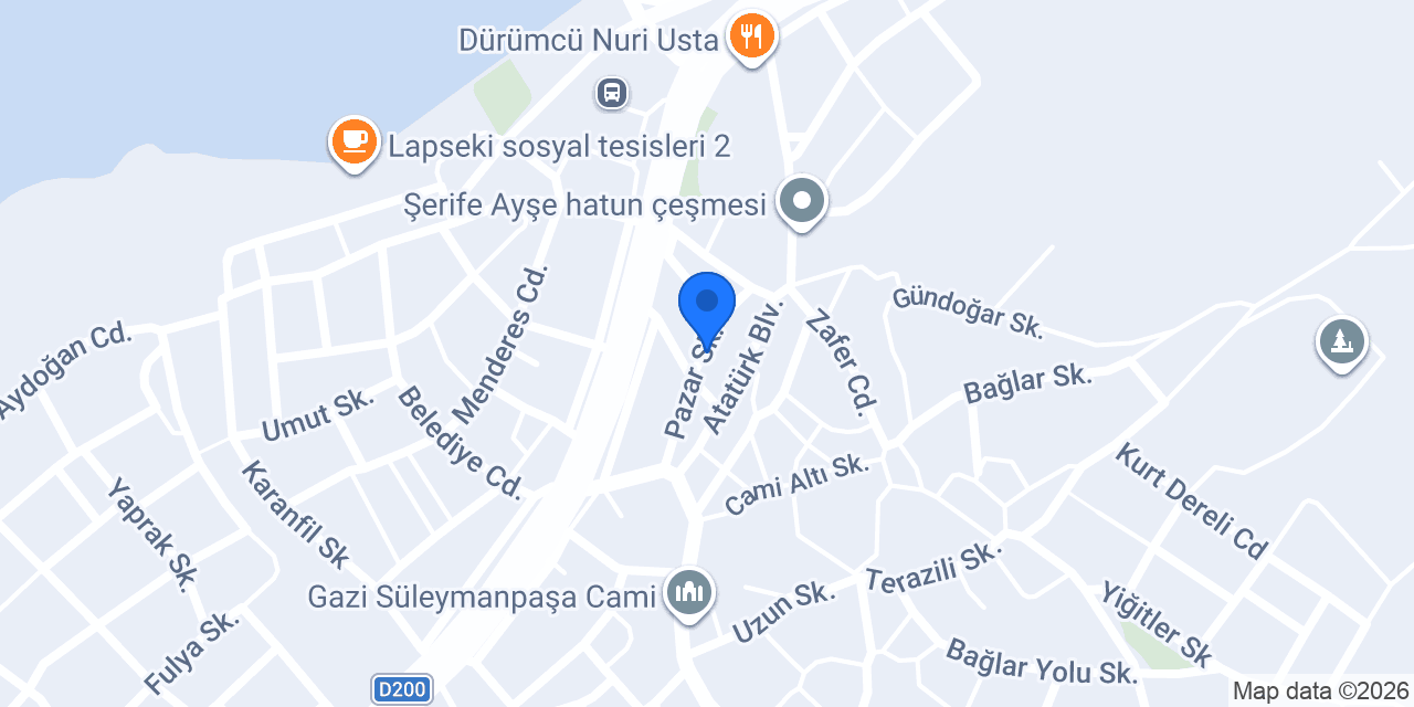 ERGİN VETERİNER KLİNİĞİ konumu