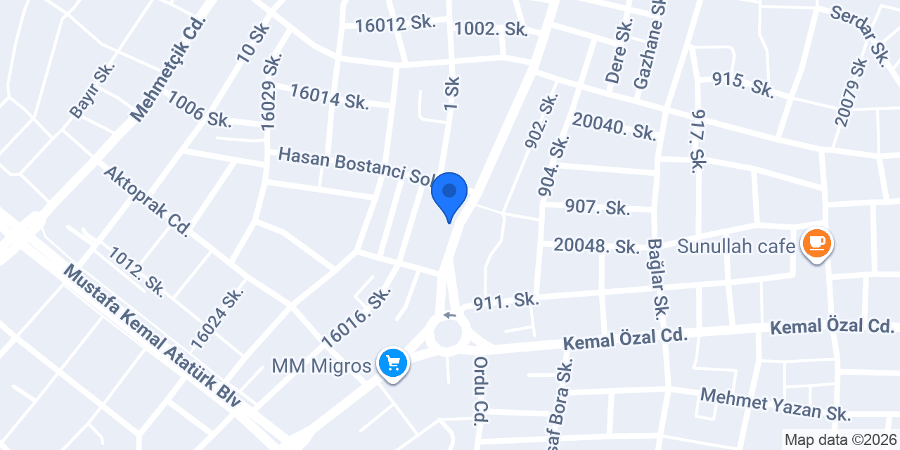 Bandırma Dzalit Mutfak konumu