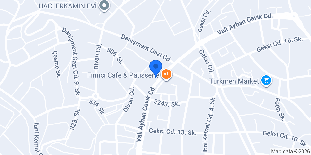 Pembe Köşk Tokat konumu