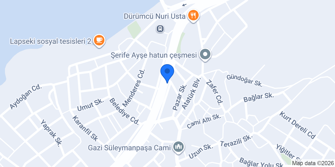 Umurbey Eczanesi konumu
