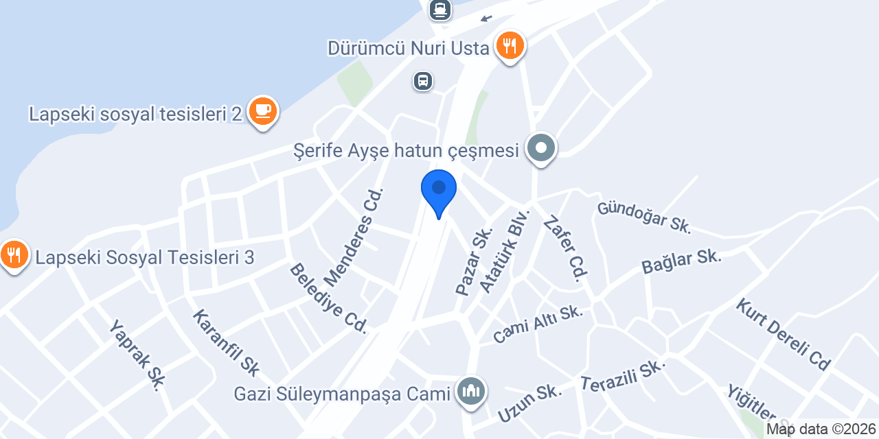 Çilek Pastaneleri konumu