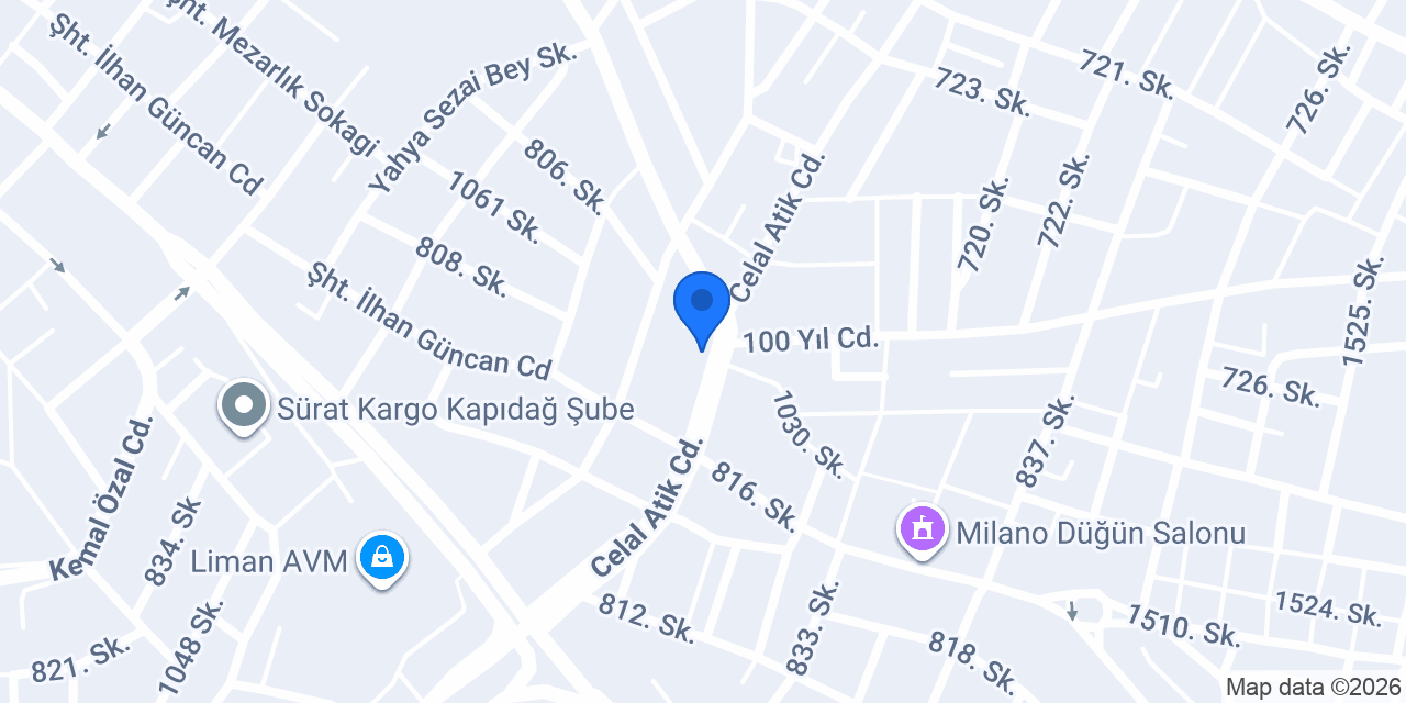 Kalbişen pide et konumu