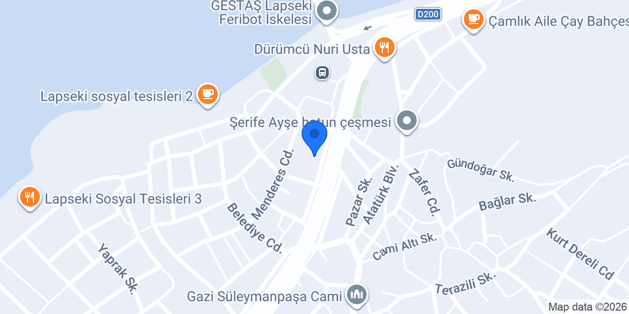 Taksim Çiğköfte konumu