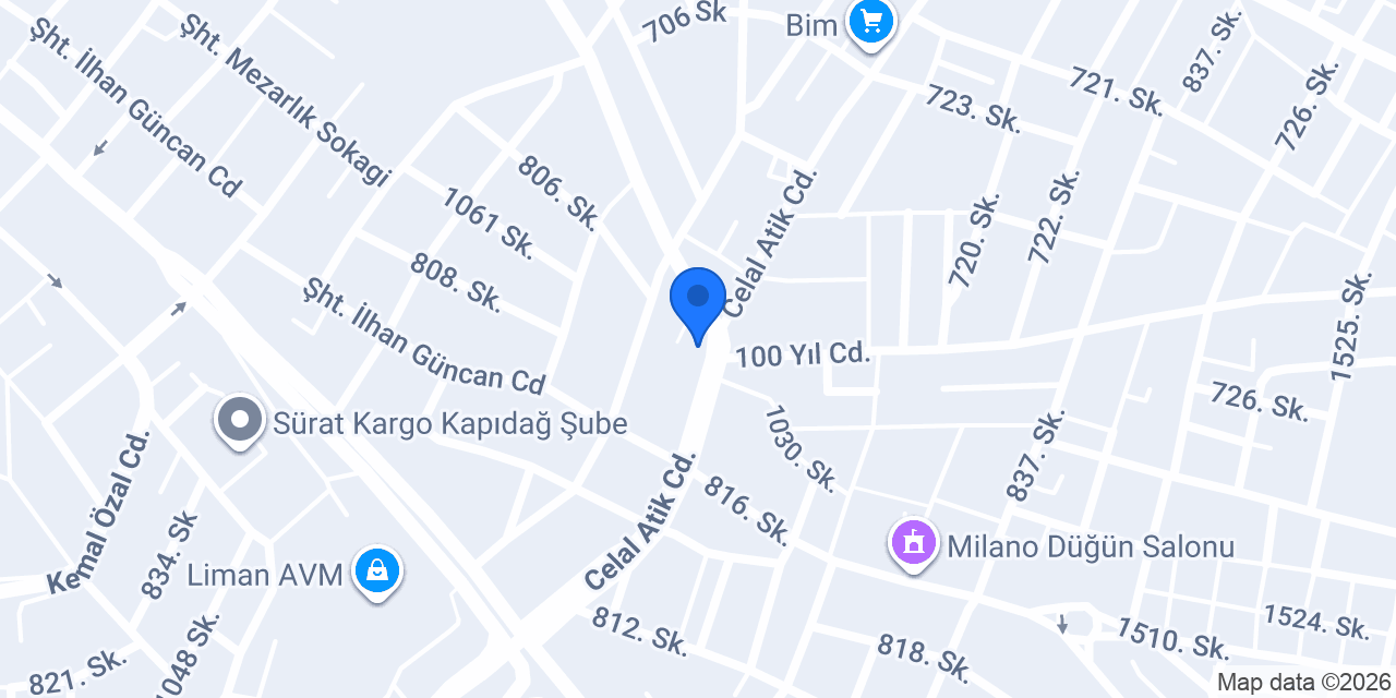 B.E.G. Mimarlık ve Tasarım Atölyesi konumu