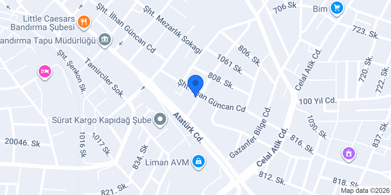 Güney Elektrik konumu