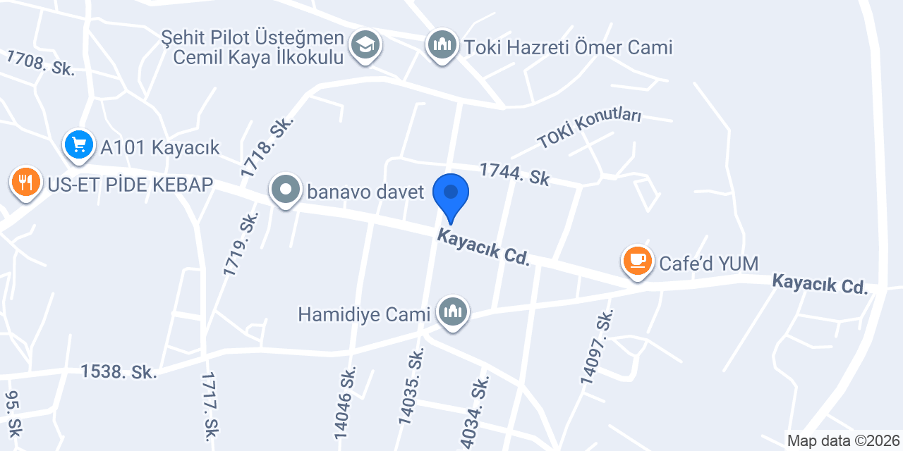 Ekomini Kayacık konumu