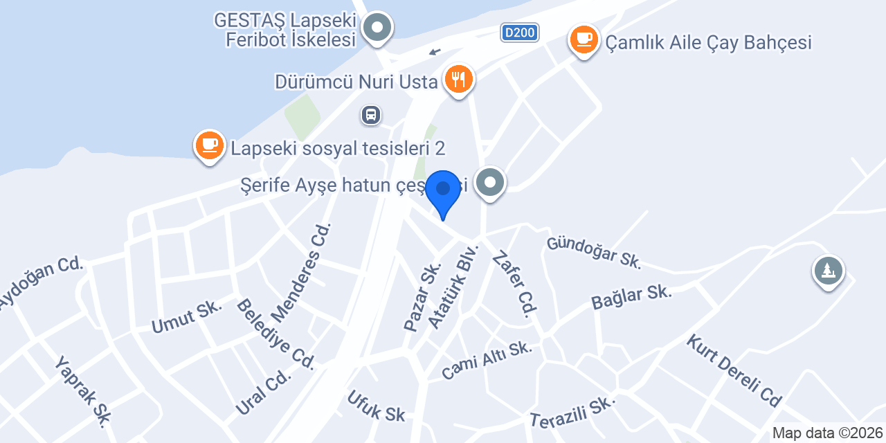 Öztürk Kasap konumu