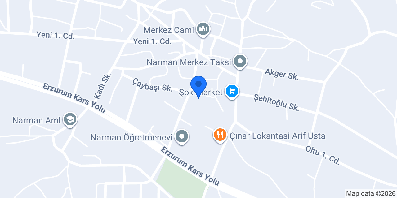 narman 7/24 taksi konumu