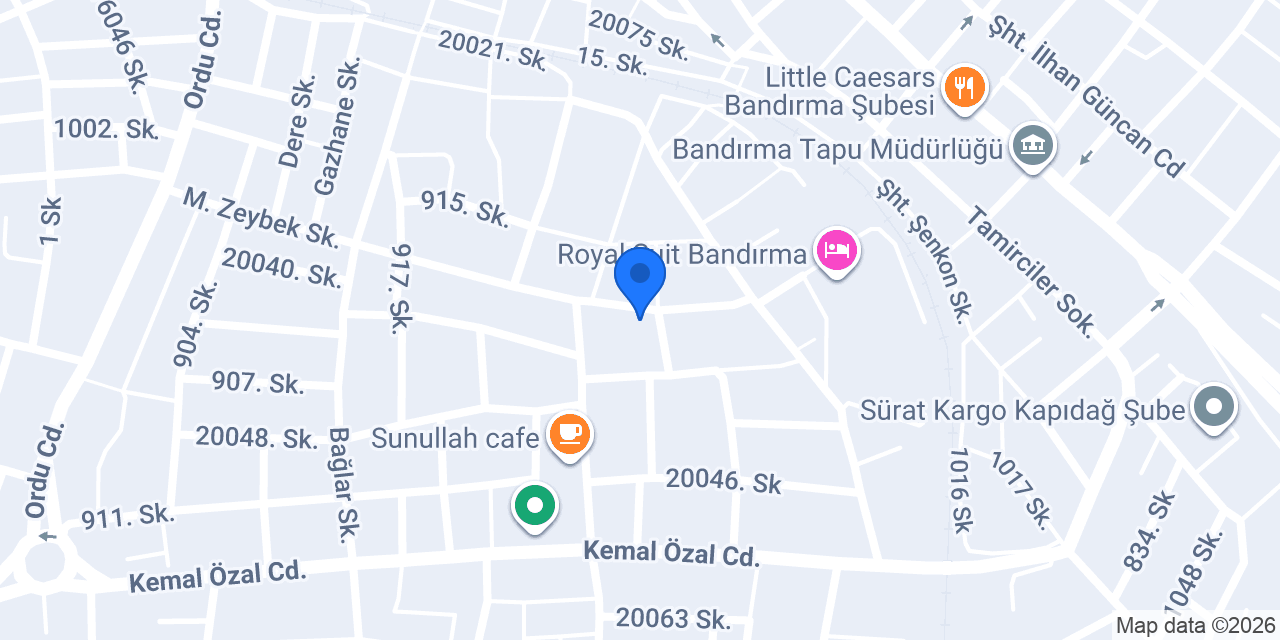 Hayalim Bayan kuaförü konumu