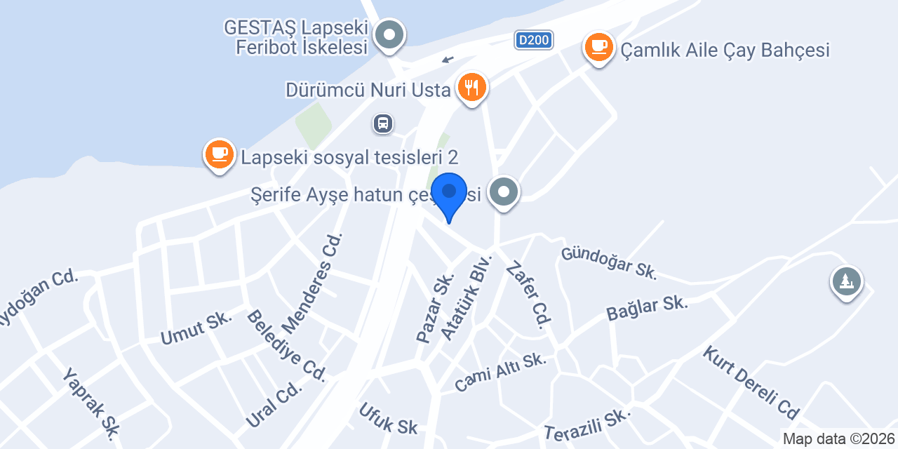 Çalışkan Ticaret konumu