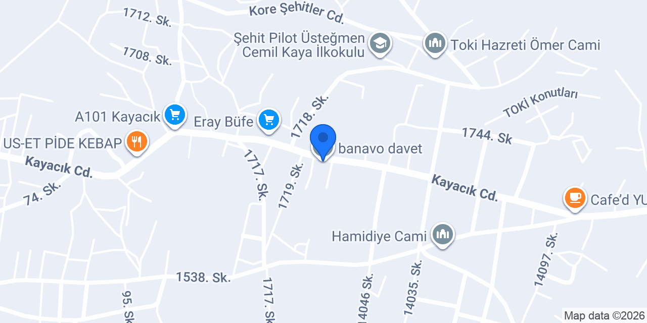 banavo davet konumu