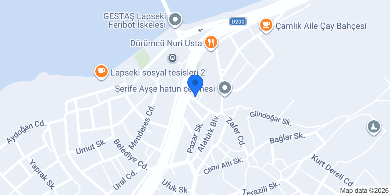 Kumru ızgara salonu konumu