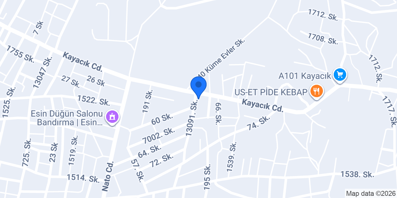 ŞAHSUVAR OTOMOTİV konumu