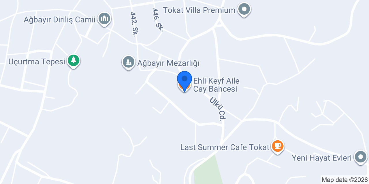 Ehli Keyf Aile Cay Bahcesi konumu