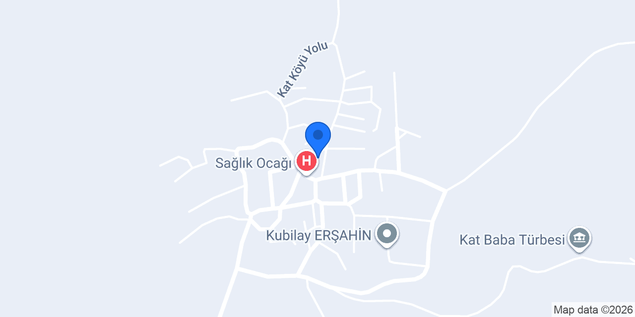 Turhal Kat Aile Sağlık Merkezi konumu