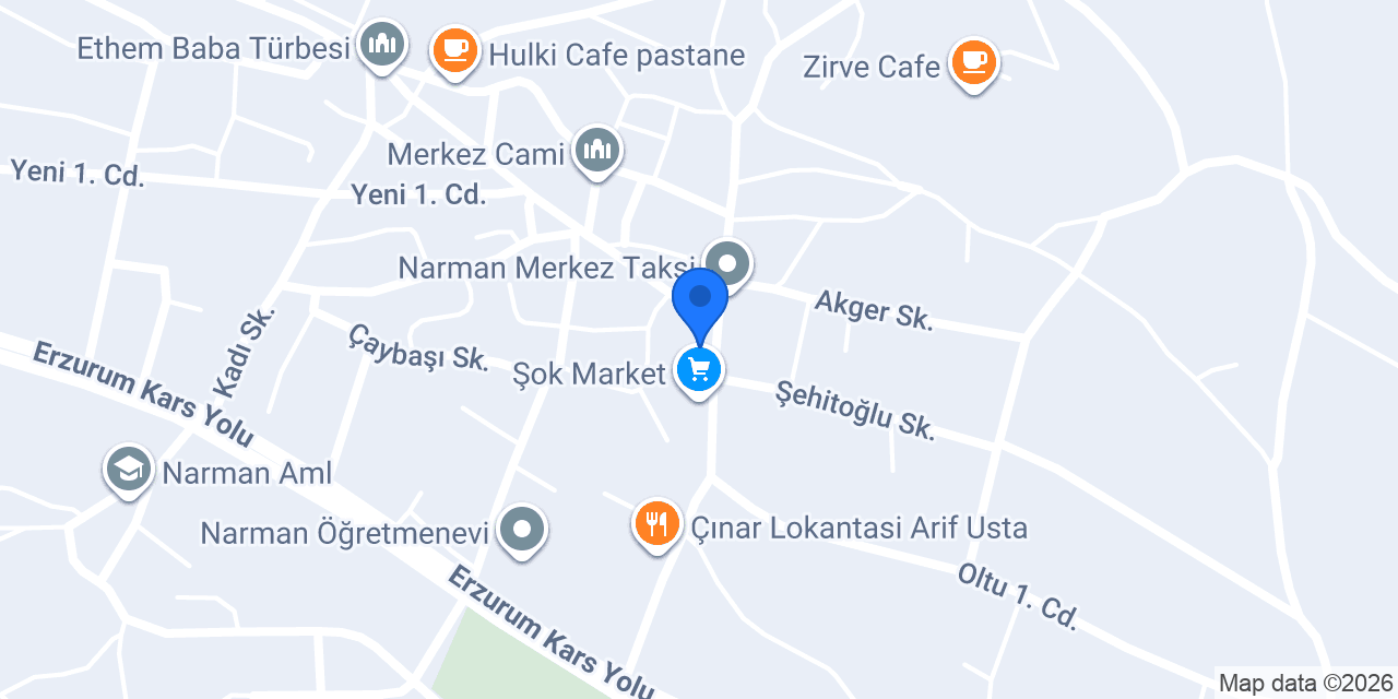 Okumuş döner salonu konumu