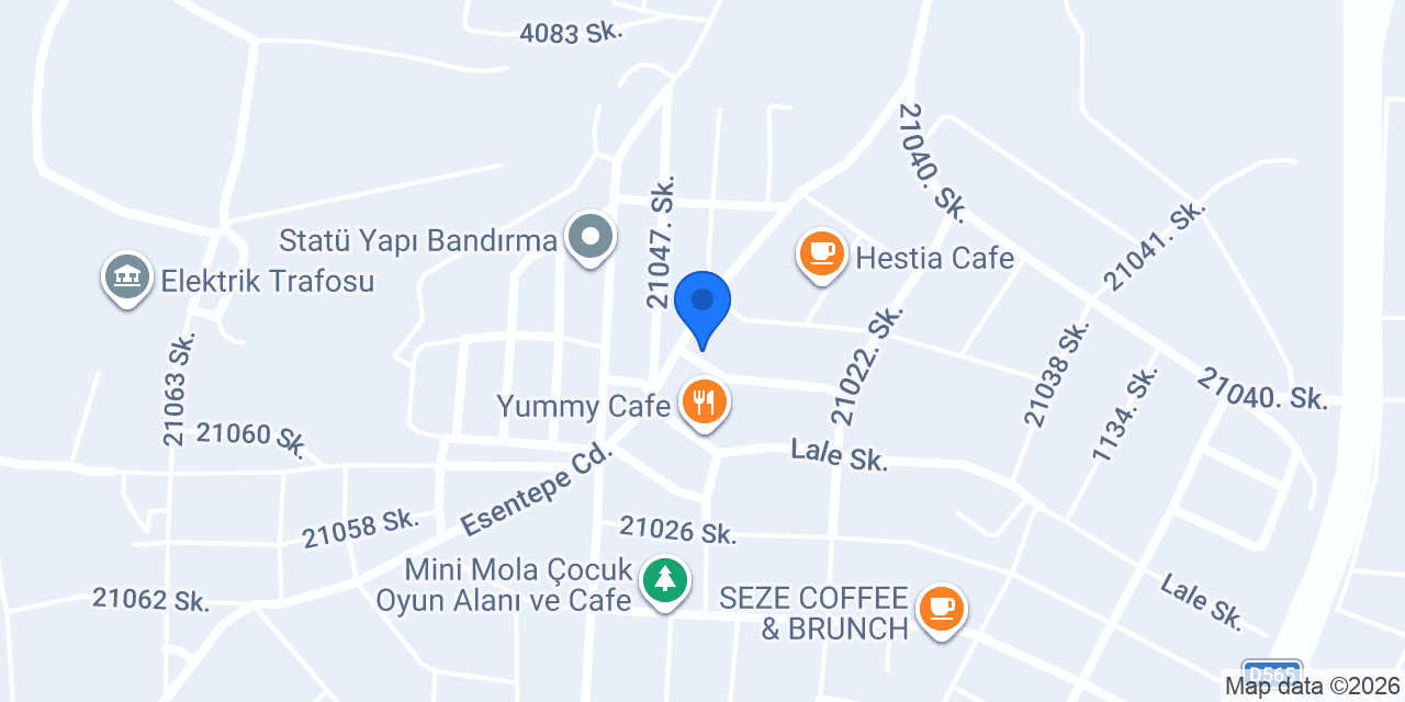 Cafe the Olivia konumu