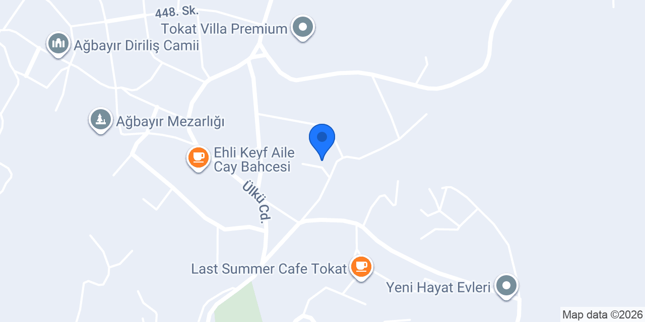 Tokat.GlampingDome konumu