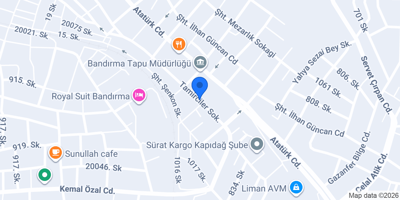 Kalbişen İnşaat&Auto konumu