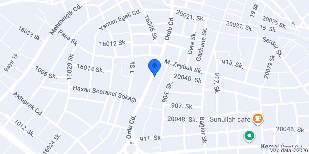 Akin Mobilya konumu