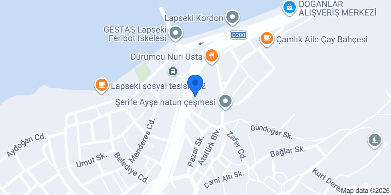 KİRAZ OTEL konumu