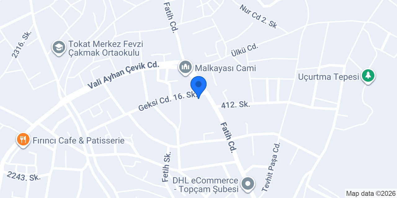 Evrim Mobilya konumu