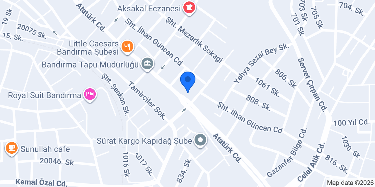 Otel Sarenis City konumu