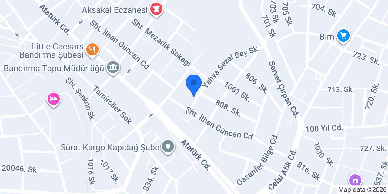 BayZ GARAGE konumu