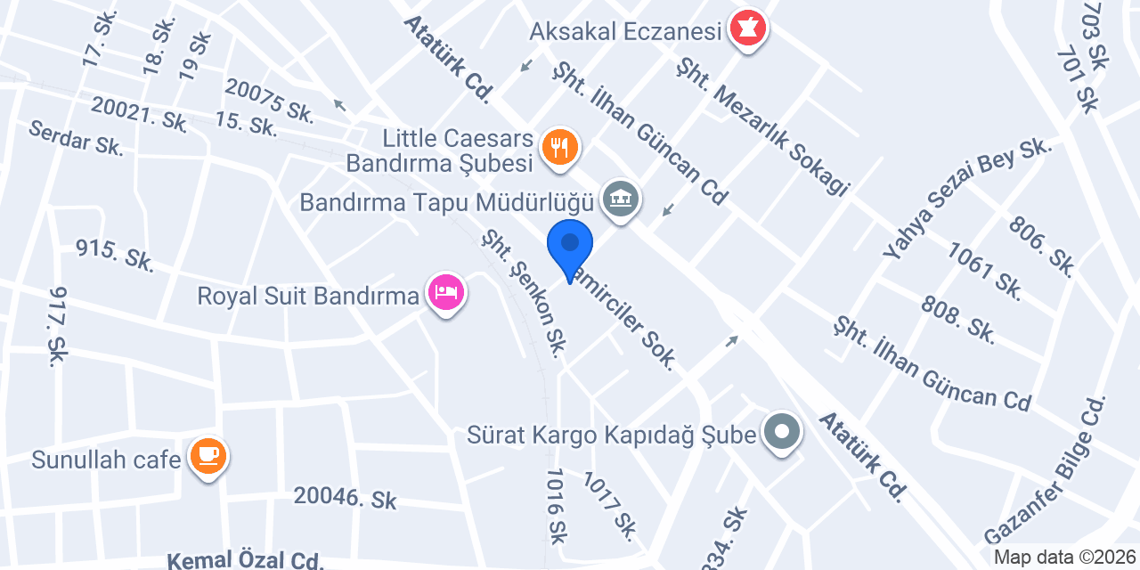 AkhMutfak -Bandırma Mutfak - Kapı - Merdiven - Sauna konumu