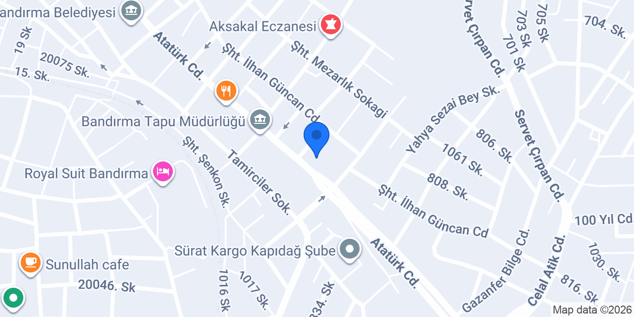 Saloni Mobilya - Balıkesir Bandırma konumu