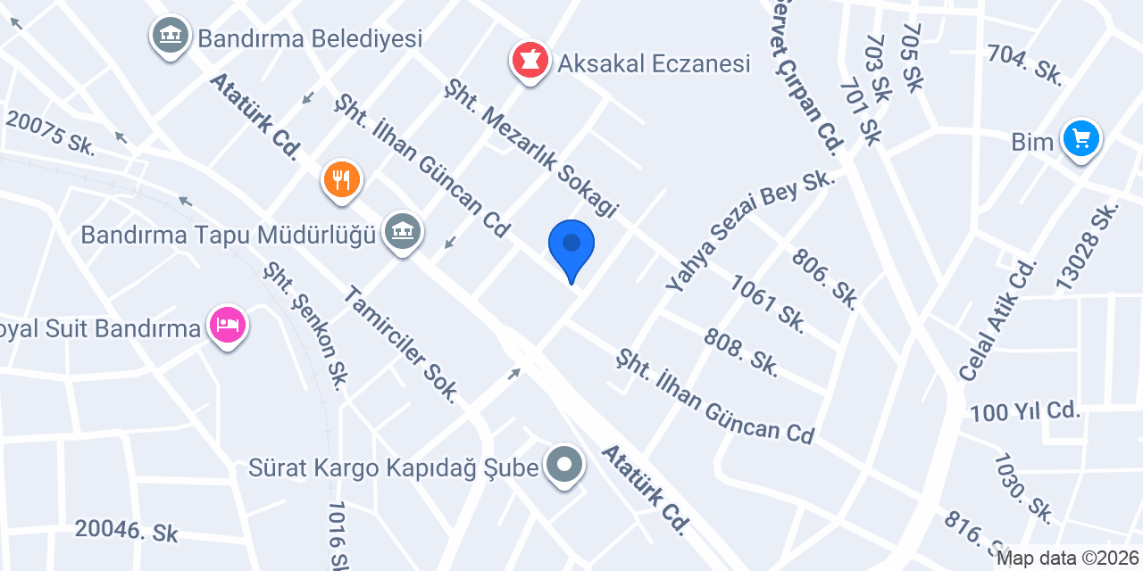 ERCiYES YAPI İNŞAAT & SEDAT ÜTÜK konumu
