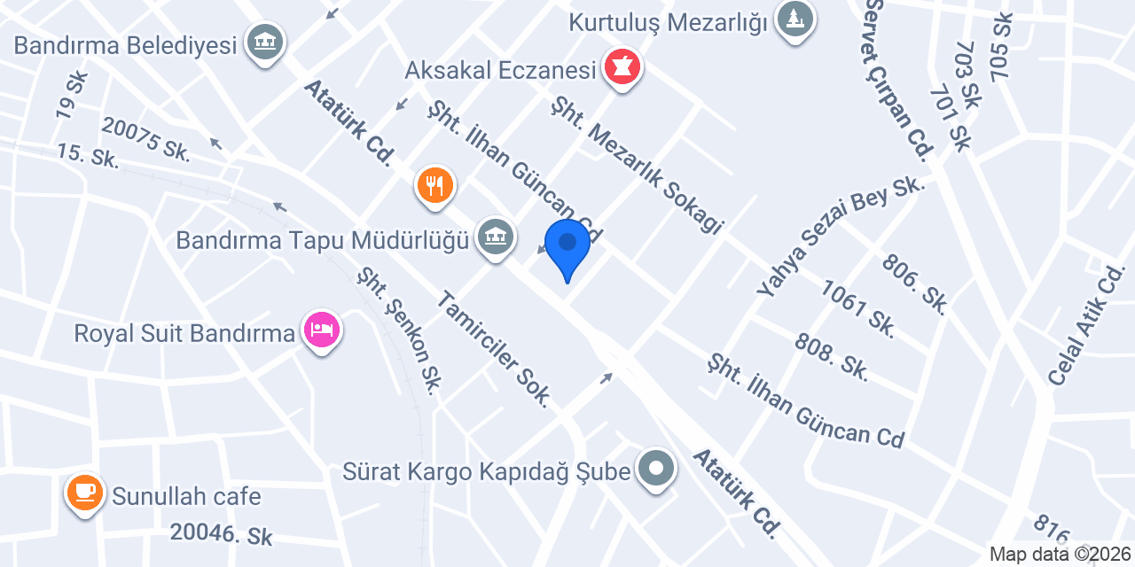 MALATYA HALI MOBİLYA konumu