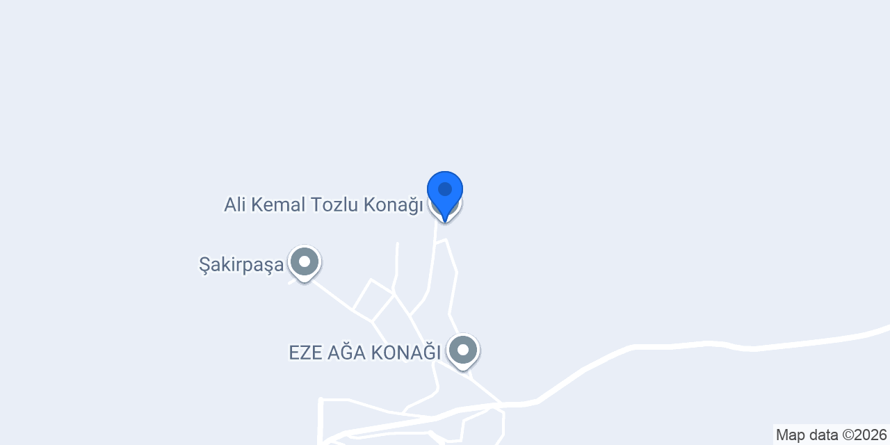 Ali Kemal Tozlu Konağı konumu