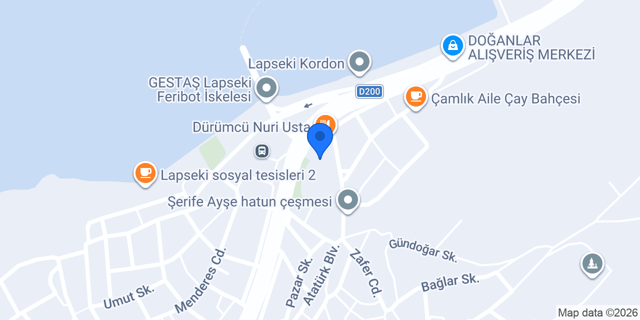 Karataş Reklam konumu