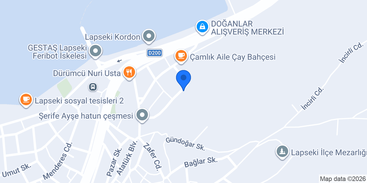 YÖRÜK ERCANIN MALİKANE konumu