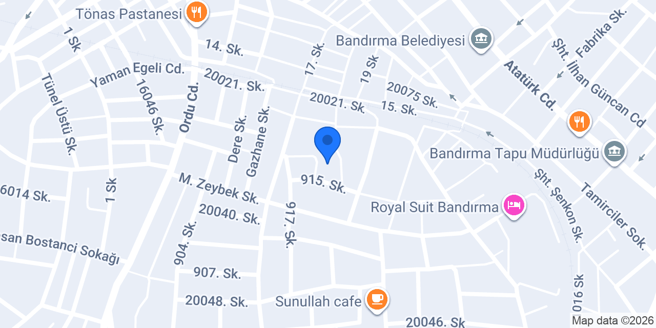 Burcunun hobi evi konumu