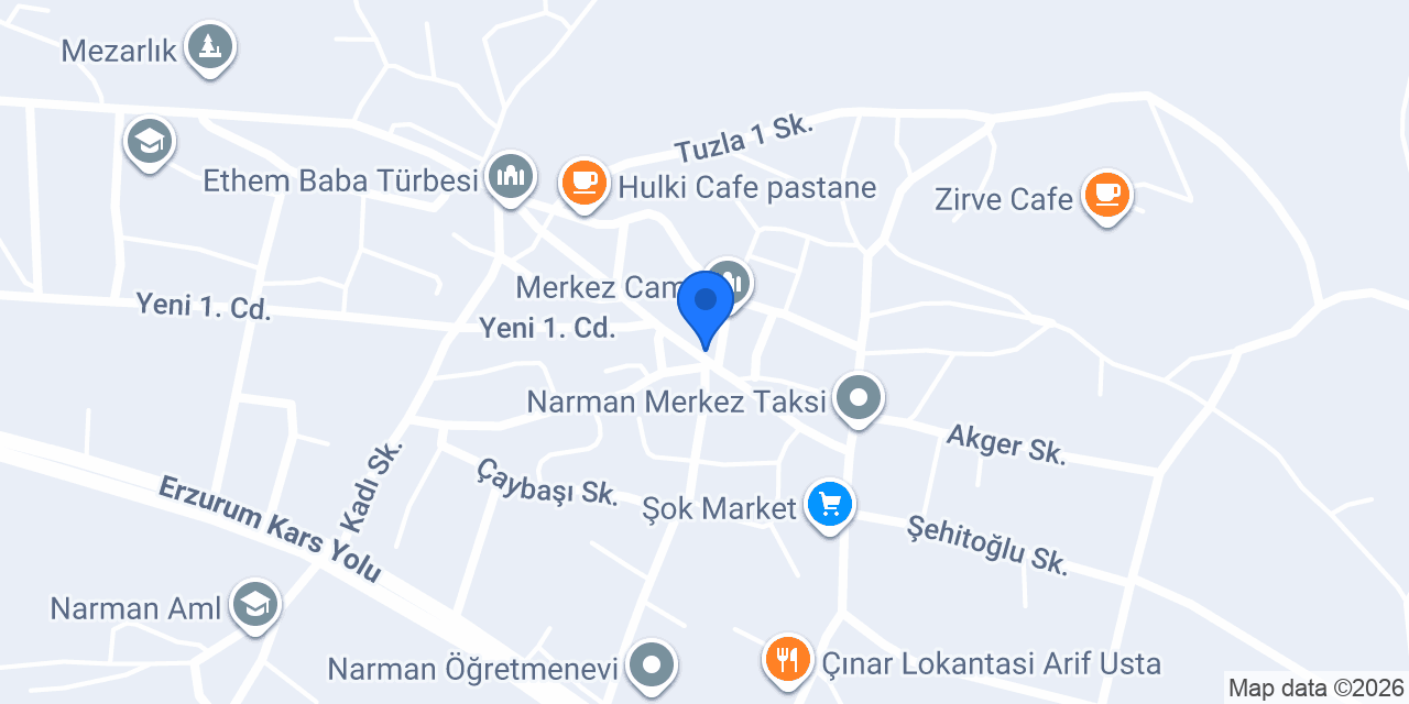 Cansu Market konumu