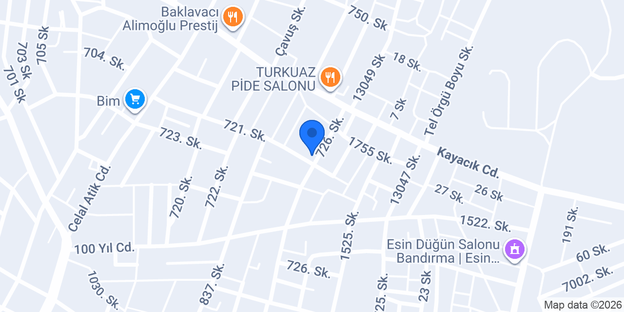 BANDIRMA HANIMELİ LOKMACISI konumu