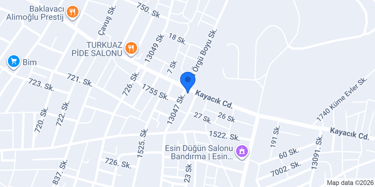Telörgü Kafe konumu