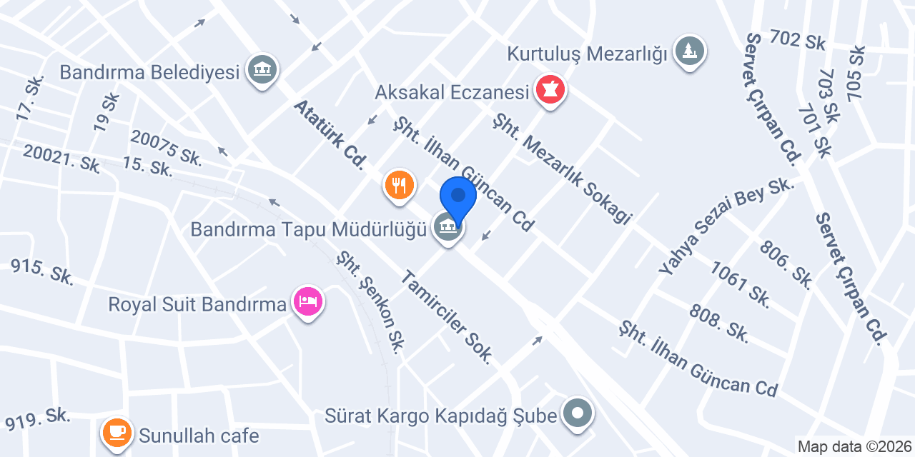 Hakiki Kasap Köftecisi konumu