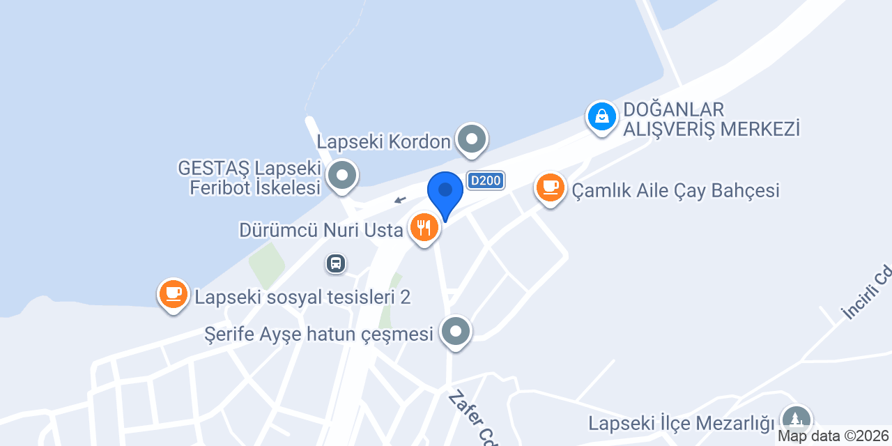 Çiğköfteci Ömer Usta konumu