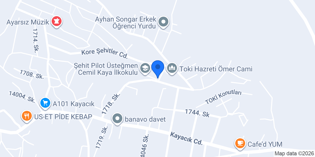 Sefertası Yemek konumu