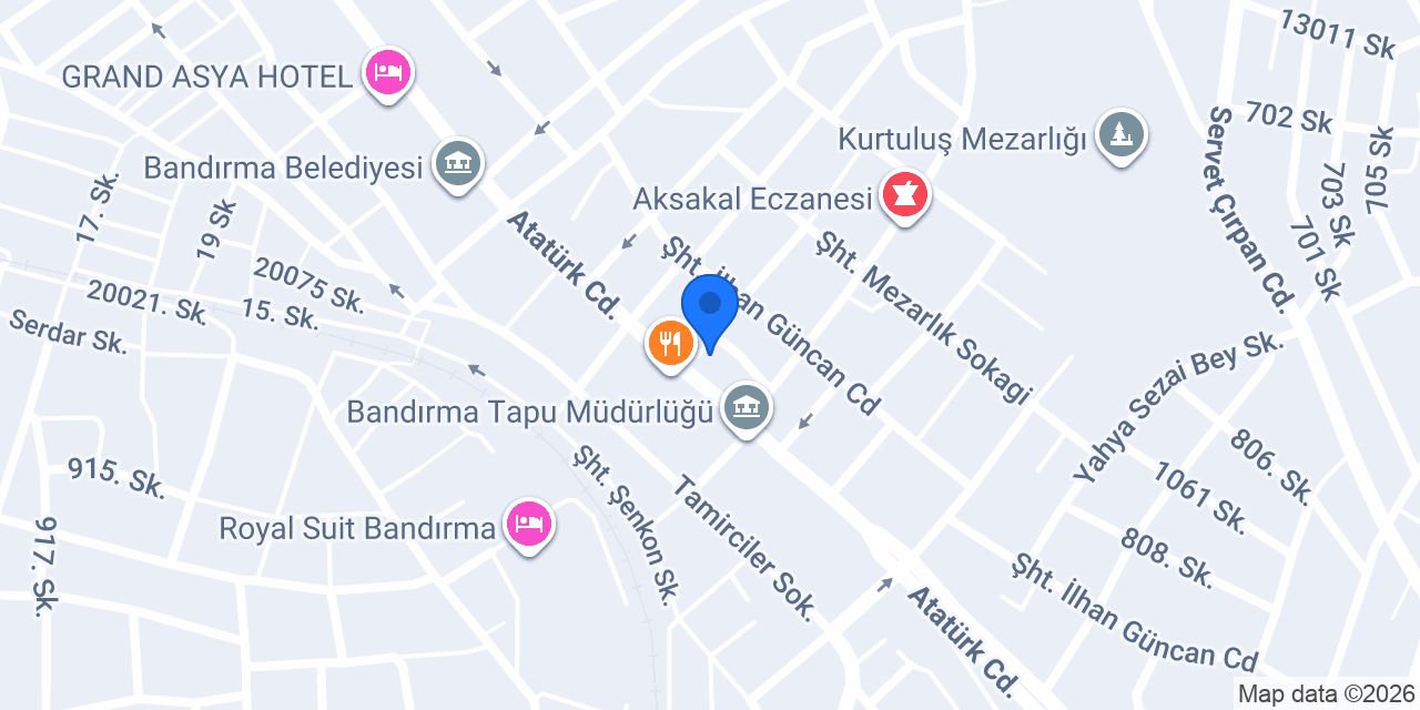 Eris Mot Arac Tic Ltd Sti konumu